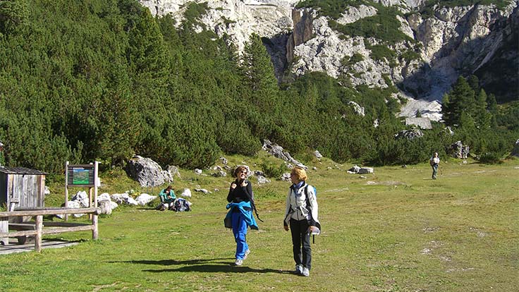 Wandern in den Dolomiten